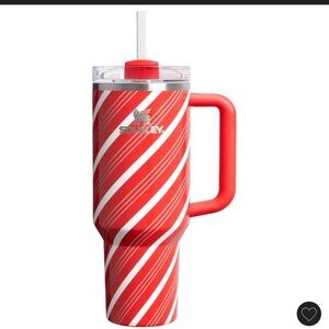 NWT Stanley 40oz Stainless Steel Candy Cane Twist Tumbler